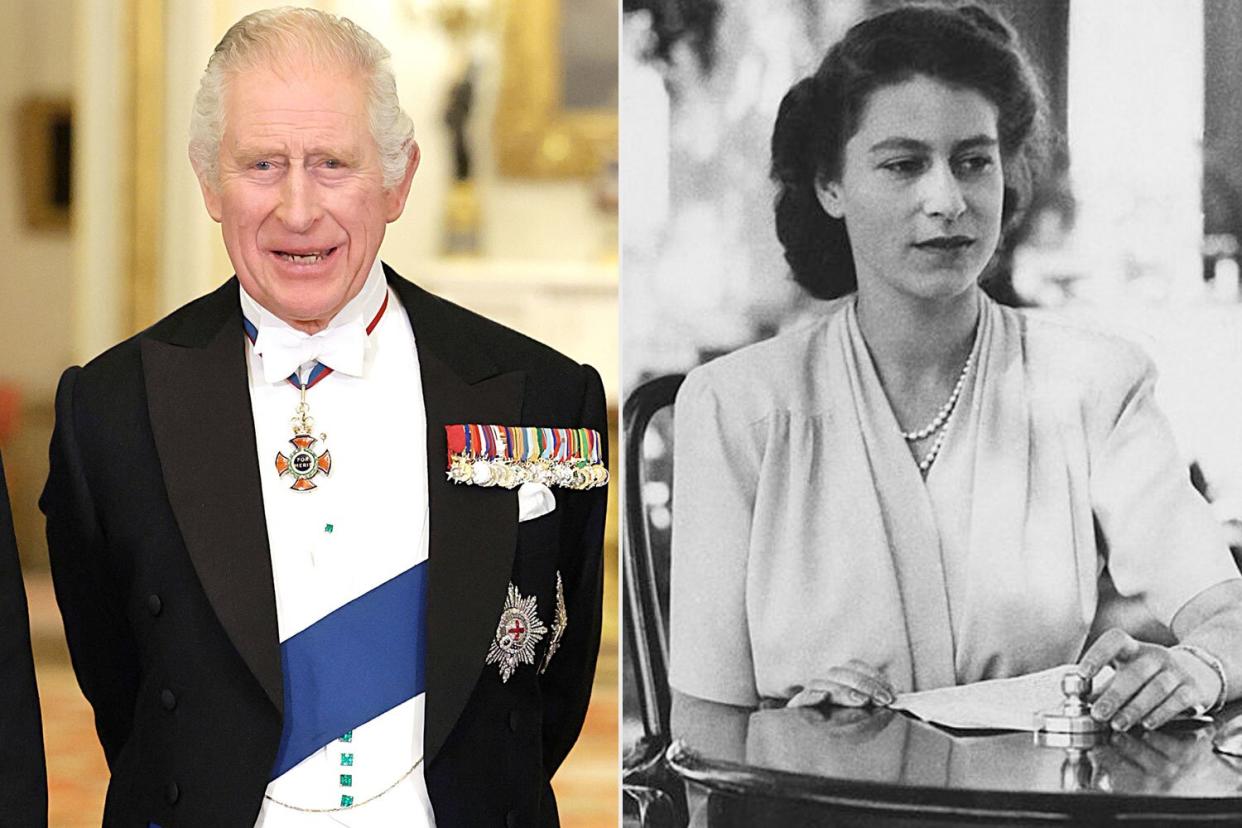 King Charles, queen elizabeth