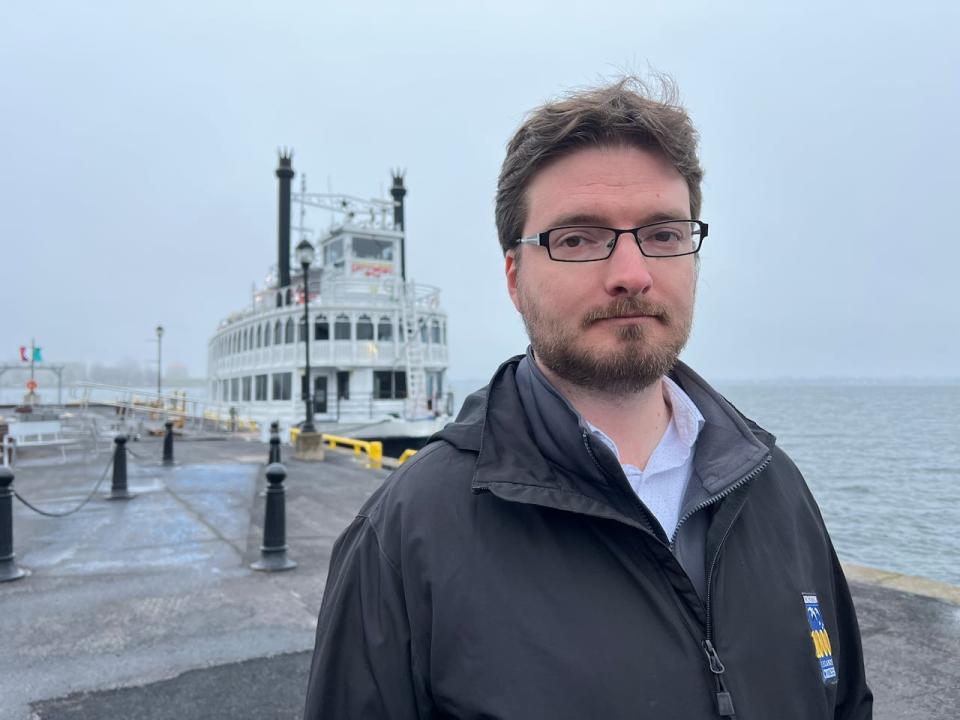 Eric Ferguson is general manager with Kingston 1000 Islands Cruises. He's shown on Crawford Wharf, where the company's boats are usually moored.