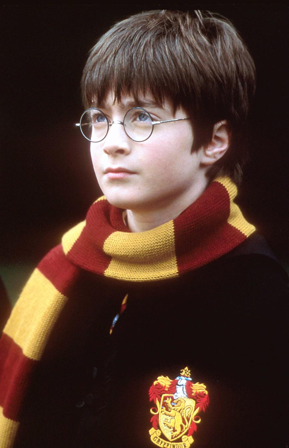 Radcliffe in ‘Harry Potter and the Philosopher’s Stone’, where Holmes was his stunt double (Warner Bros)