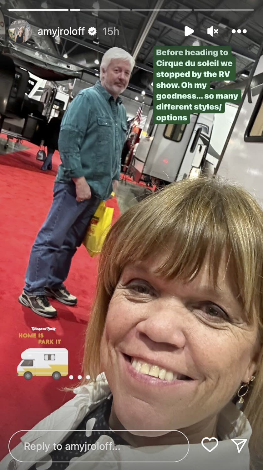 Amy Roloff with Husband Chris