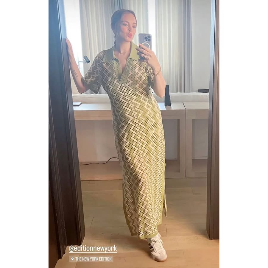 Pregnant Lindsay Lohan Debuts Baby Bump Ahead of 1st Child With Bader Shammas