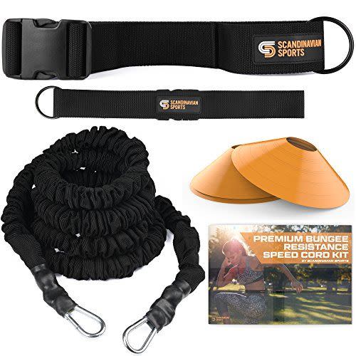 12) Bungee Resistance Speed Band Set