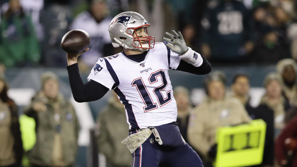 Tom Brady will continue to wear No. 12 in Tampa Bay. (AP Photo/Matt Rourke)
