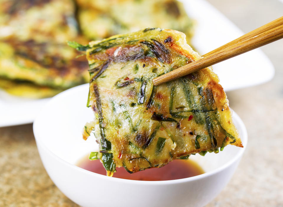 scallion pancakes