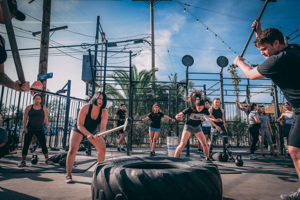 This is what Deuce Gym in Venice, California, looks like on a normal day. (Courtesy of Deuce Gym)