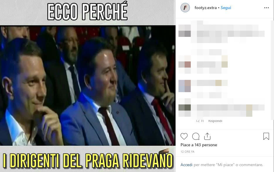 Da un parrucchino a forma di gatto sulla testa del tecnico dell'Inter, all'esultanza di Wanda e Icardi, fino al milanista Matteo Salvini con un cartello in mano in cui la scritta "1° partito in Italia, Grazie" è stata sostituita da "La birra di Praga è la migliore". Tra meme, fotomontaggi e illustrazioni taglienti sul debutto in salita dell'Inter in Champions gli utenti non si sono davvero risparmiati.