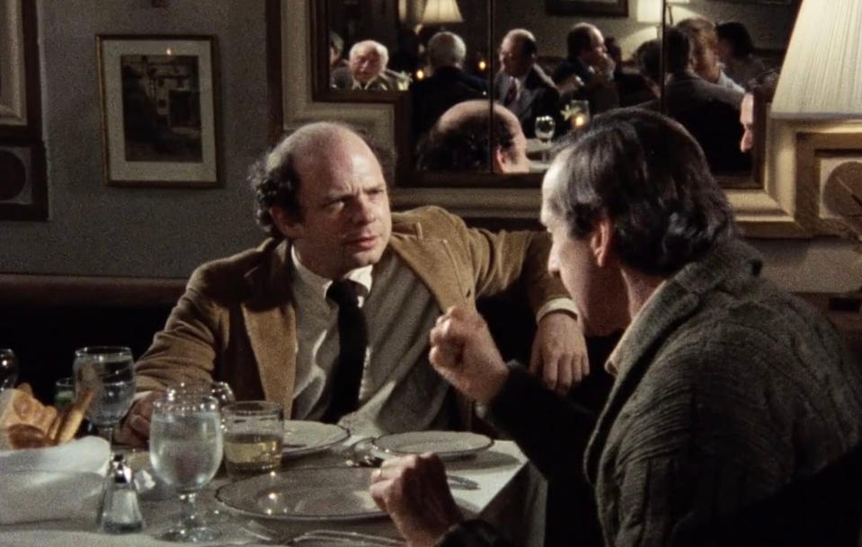 Wallace Shawn and André Gregory as themselves in My Dinner with André.