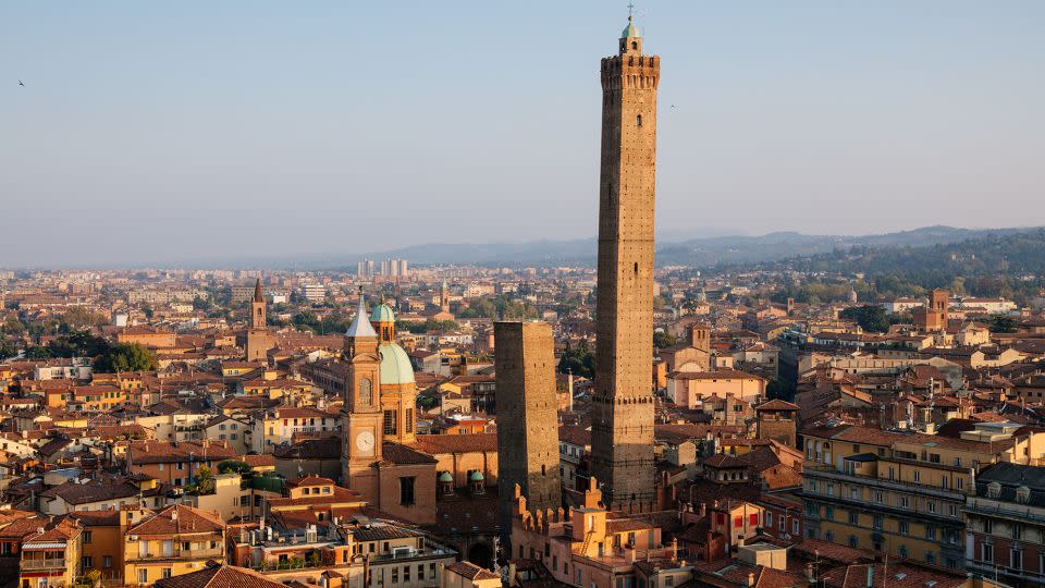 The towers in Bologna date to the 12th century. - Francesco Riccardo Iacomino/Moment RF/Getty Images