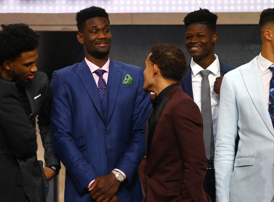 The 2018 NBA Draft at the Barclays Center on June 21, 2018. (Getty Images)