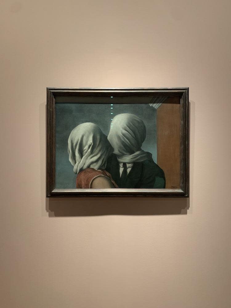 The Lovers (1928) by <span>René Magritte</span>