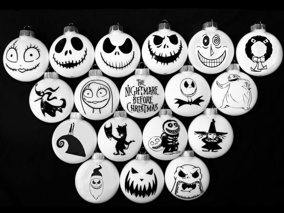 Nightmare Before Christmas Ornaments