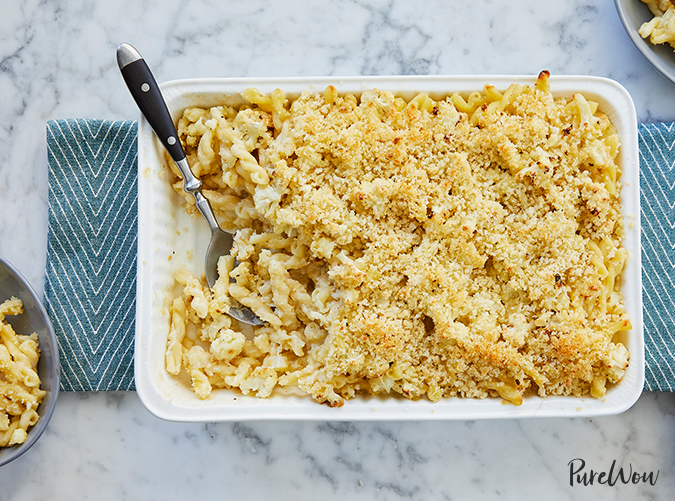 Roasted Cauliflower Macaroni and Cheese