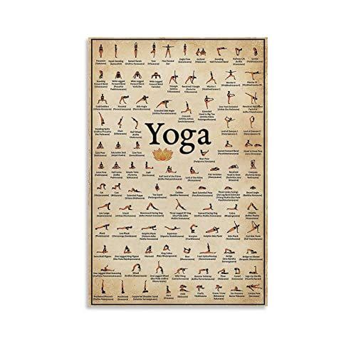 4) Yoga Poses Poster