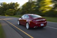 <p>The Buick Regal is a semi-premium sedan on the small end of the mid-size segment, designed to be a value alternative to the <a href="https://www.caranddriver.com/audi/a4-2017" rel="nofollow noopener" target="_blank" data-ylk="slk:Audi A4" class="link ">Audi A4</a> and <a href="https://www.caranddriver.com/acura/tlx-2017" rel="nofollow noopener" target="_blank" data-ylk="slk:Acura TLX" class="link ">Acura TLX</a>. The GS is the sportier, driver-oriented version of the Regal, which is a more traditional Buick, with a softer ride and an emphasis on comfort.</p>