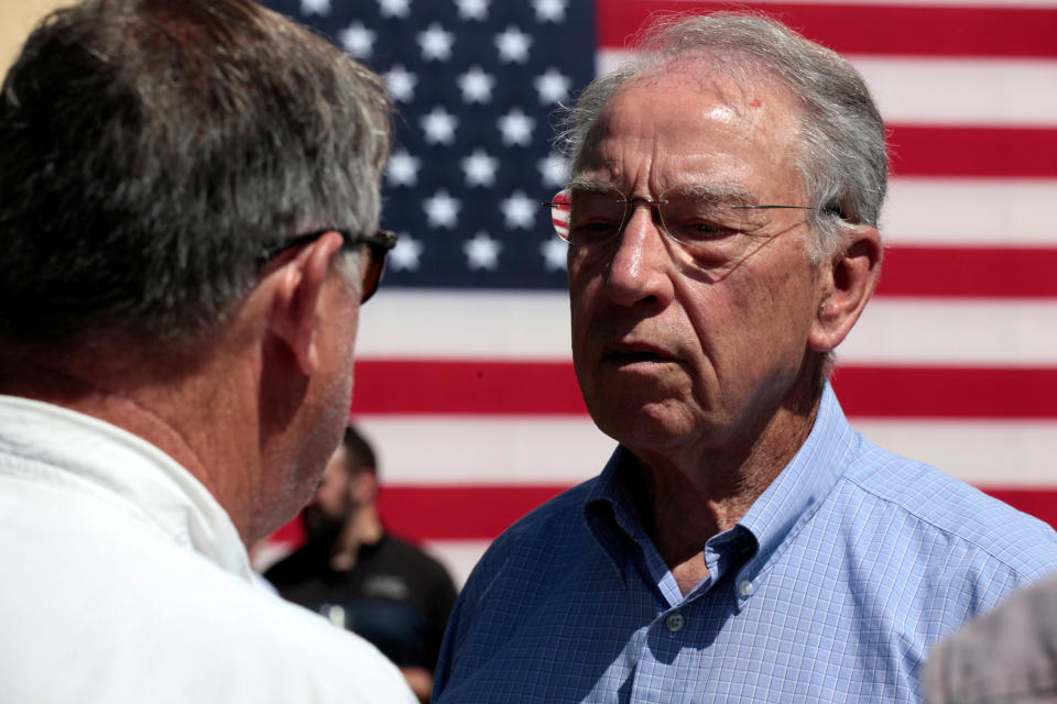 Sen. Chuck Grassley (R-Iowa), chairman of the Judiciary Committee, will play a big role in advancing President Donald Trump's judicial nominees. (Photo: Brian Frank / Reuters)