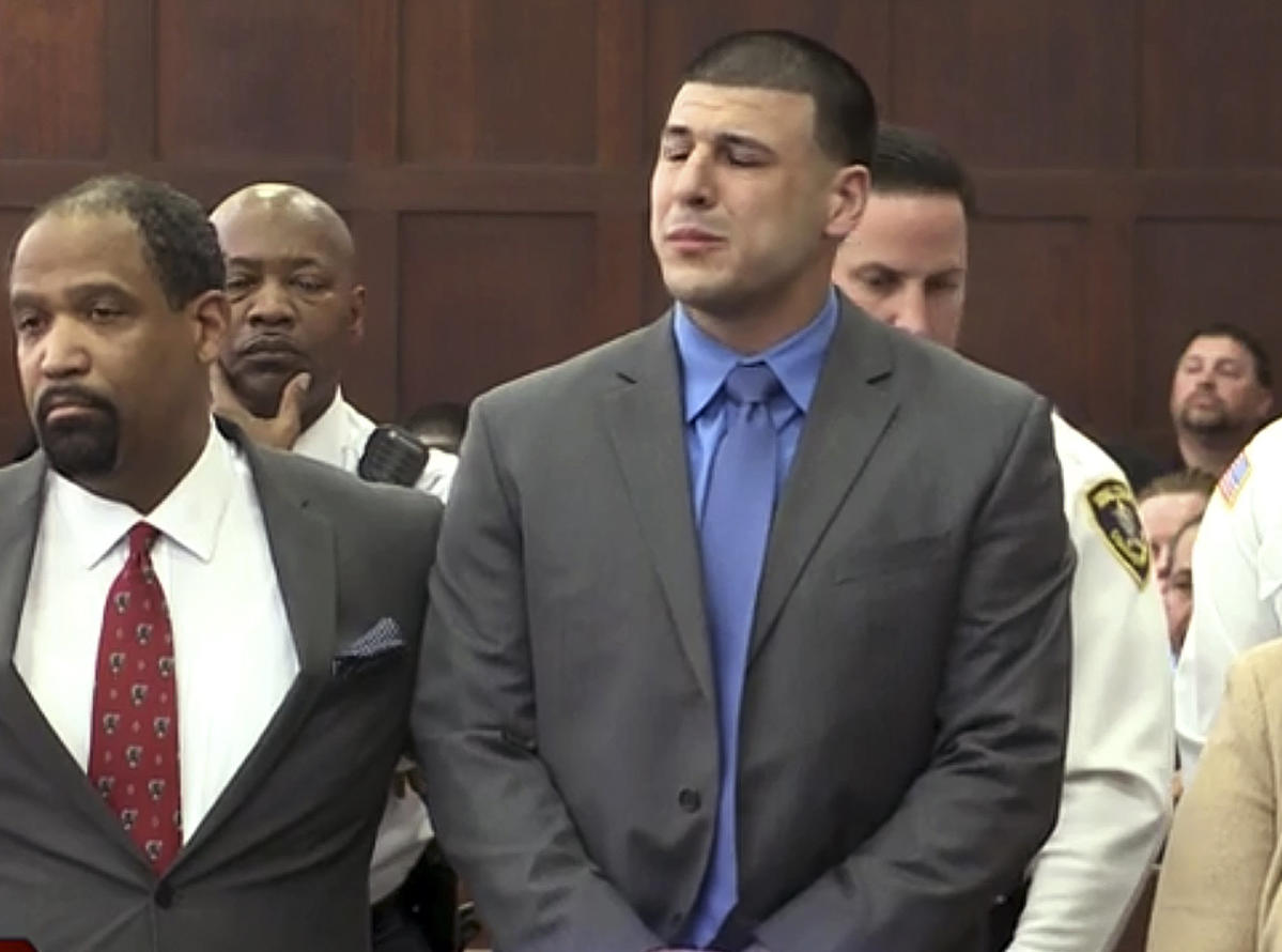 Aaron Hernandez S Murder Conviction Reinstated Yahoo Sports