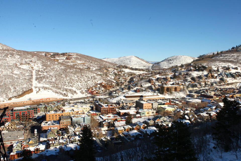 Park City, Utah during the Sundance Film Festival