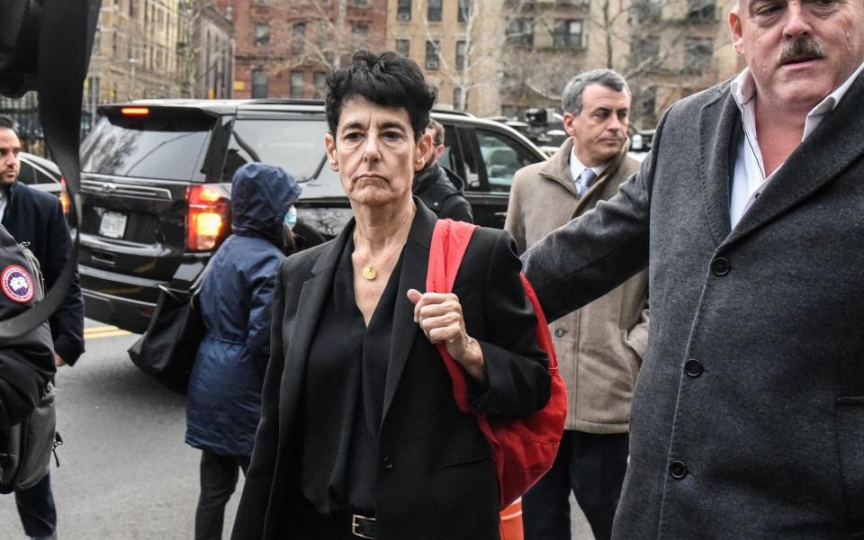 Barbara Fried arrives at court - Stephanie Keith/Bloomberg