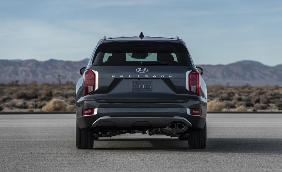 <p>Hyundai's Santa Fe range of crossovers has gone through a few different name iterations, but the company is doing away with all that confusion by launching an all-new three-row SUV with a completely different nameplate: <u><a rel="nofollow noopener" href="https://www.caranddriver.com/hyundai/palisade" target="_blank" data-ylk="slk:the 2020 Hyundai Palisade;elm:context_link;itc:0;sec:content-canvas" class="link ">the 2020 Hyundai Palisade</a></u>. Essentially replacing the outgoing three-row version of <u><a rel="nofollow noopener" href="http://caranddriver.com/hyundai/santa-fe" target="_blank" data-ylk="slk:the Santa Fe;elm:context_link;itc:0;sec:content-canvas" class="link ">the Santa Fe</a></u>, which is currently dubbed the Santa Fe XL, the new Palisade will be the biggest of all Hyundai crossovers and will go up against the Ford Explorer, the Honda Pilot, the Toyota Highlander, and their ilk.</p>