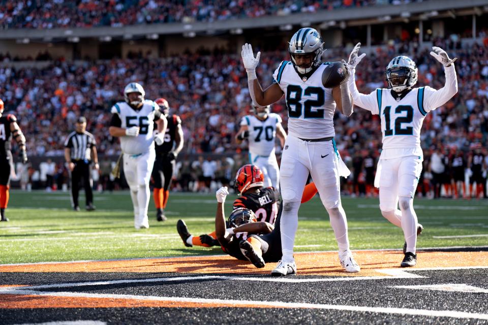 Will Tommy Tremble and the Carolina Panthers beat the Atlanta Falcons in NFL Week 10?