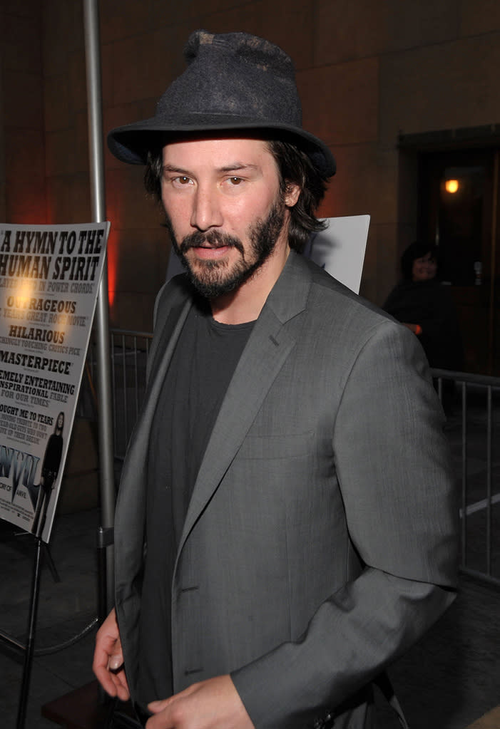 Anvil The Story of Anvil Premiere LA 2009 Keanu Reeves