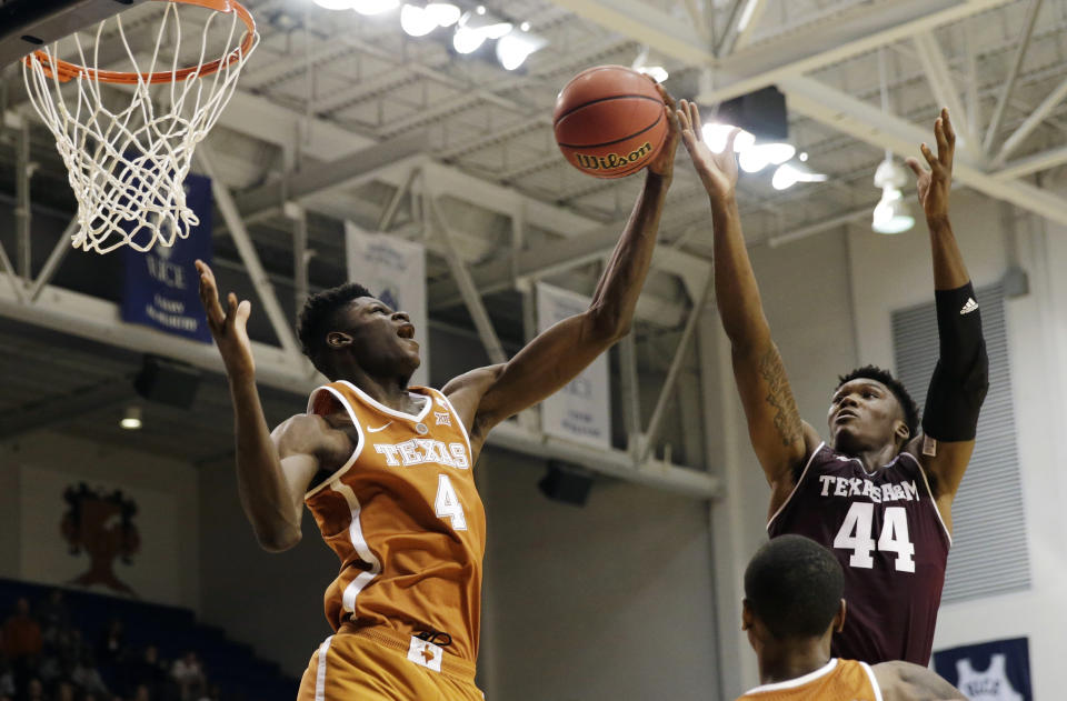 Mo Bamba’s tremendous upside has NBA scouts drooling, but he reportedly told the Memphis Grizzlies not to bother with the NBA draft’s No. 4 pick. (AP)