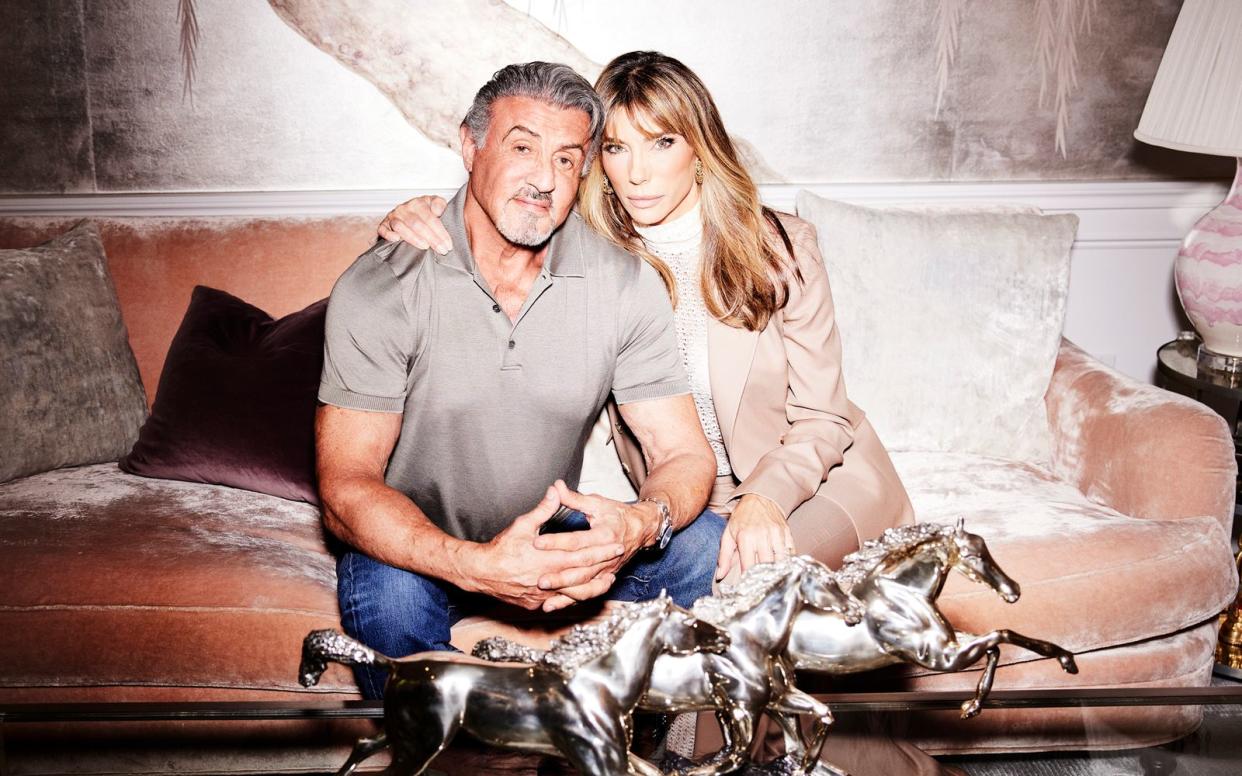 Im Mittelpunkt der neuen Reality-Doku stehen Hollywoodstar Sylvester Stallone und seine Familie.  (Bild: Paramount+)