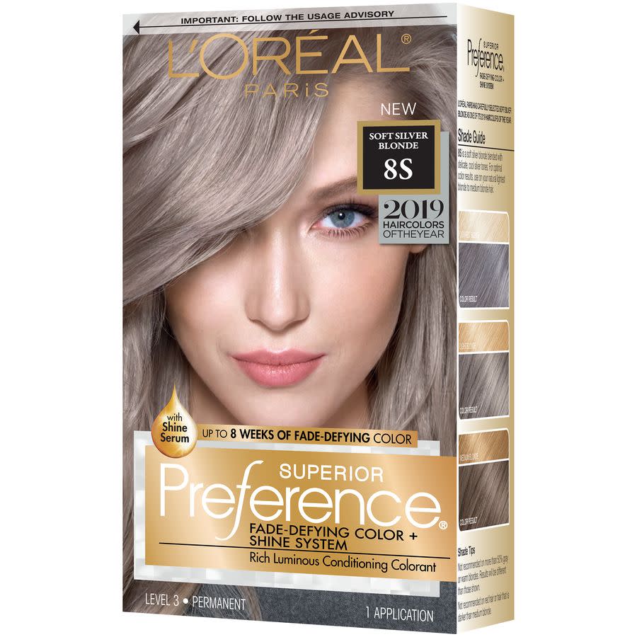 1) Superior Preference in Soft Silver Blonde