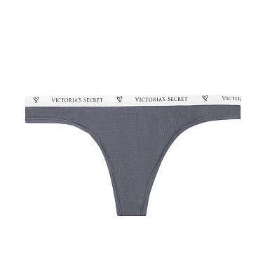 14) Stretch Cotton Thong Panty