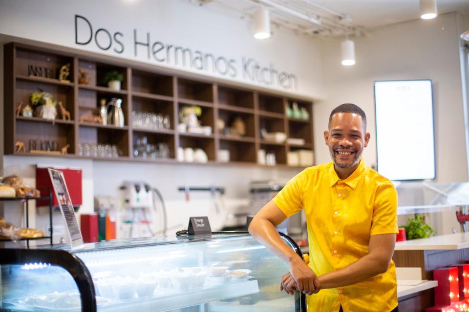 Eli Townsend is the owner and chef at Dos Hermanos, which is located inside Cossitt Library in Downtown Memphis.