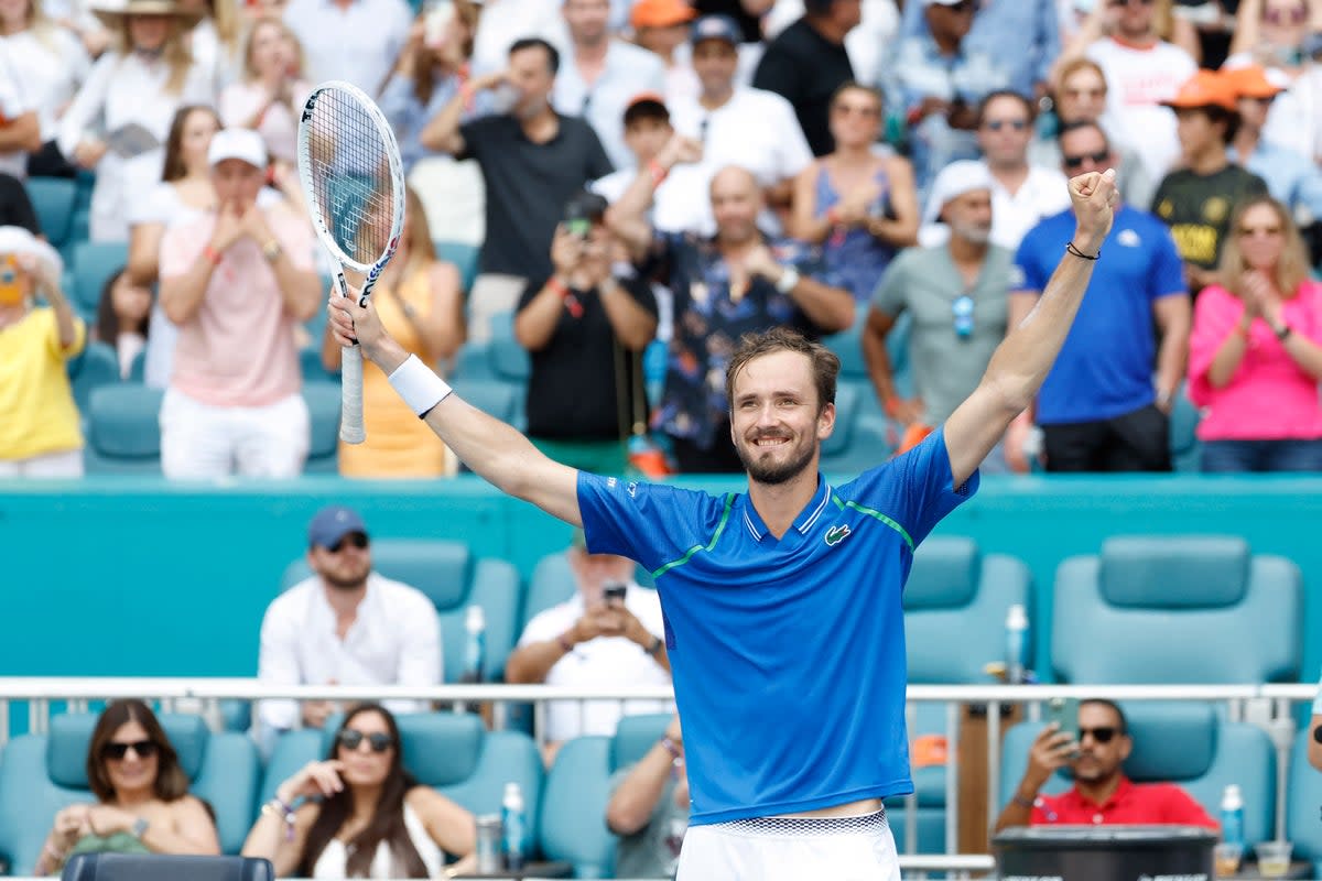 Daniil Medvedev will be back at Wimbledon this year (USA TODAY Sports via Reuters Con)