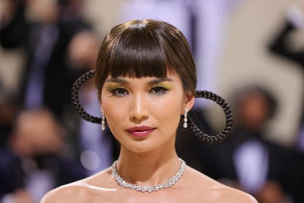 Chan at the 2021 Met Gala paying homage to Anna May Wong.<p>Photo by Theo Wargo/Getty Images</p>