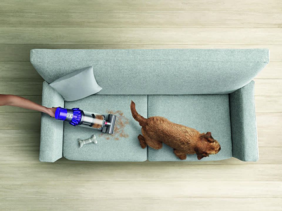 No cords means quick clean ups after pets is a breeze. Photo: Supplied