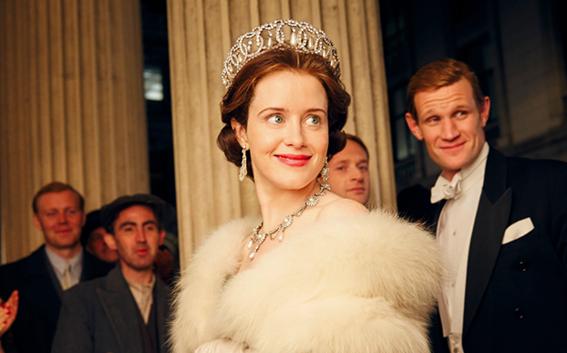 The Crown, starring Claire Foy and Matt Smith, is the most expensive show in TV history. Source: Netflix