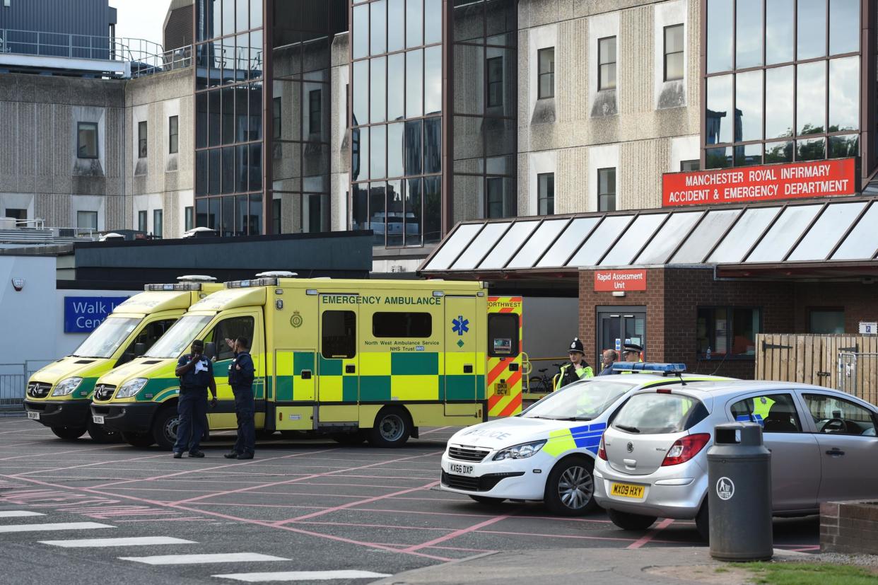 Five people are still receiving critical care at Manchester Royal Infirmary: PA
