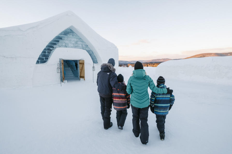 Hôtel de Glace, Québec<p>© Philippe Renaud</p>