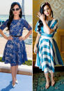 <b>Katy Perry </b><br><br>The Smurfs 2 star showed off her spring style in a blue lace Monique Lhuillier SS13 frock and a <a href="http://uk.lifestyle.yahoo.com/katy-perry-summer-of-sony-cancun-mexico-fashion-style-striped-outfit--103015718.html" data-ylk="slk:striped;elm:context_link;itc:0;sec:content-canvas;outcm:mb_qualified_link;_E:mb_qualified_link;ct:story;" class="link  yahoo-link">striped</a> Dolce & Gabbana SS13 dress at the <a href="http://uk.lifestyle.yahoo.com/katy-perry-summer-of-sony-cancun-mexico-fashion-style-striped-outfit--103015718.html" data-ylk="slk:Summer of Sony;elm:context_link;itc:0;sec:content-canvas;outcm:mb_qualified_link;_E:mb_qualified_link;ct:story;" class="link  yahoo-link">Summer of Sony</a> event in Cancun, Mexico.<br><br>[Getty]