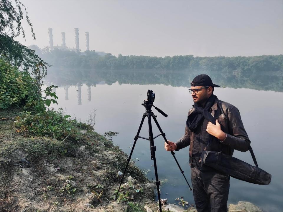 Photo of journalist Rohit Upadhyay