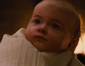 When Edward and Bella first unleashed baby Renesmee into the world, not only was she a vampire-human hybrid (or dhampir), she wasn’t even real. Rather than accept that most babies change as they grow up, producers created an “uncanny-valley CGI moppet” - as the Guardian’s Peter Bradshaw called it; an awful attempt at reproducing child actor Mackenzie Foy’s face.