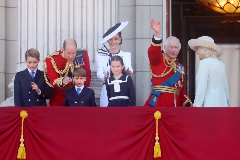 The Royal Family waiving