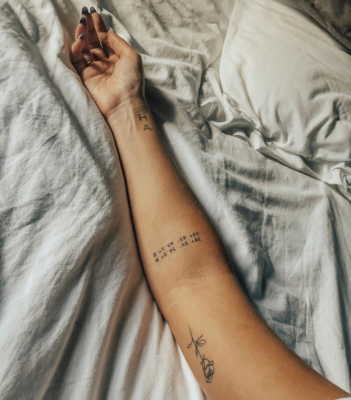 Los tatuajes de Laura Escanes
