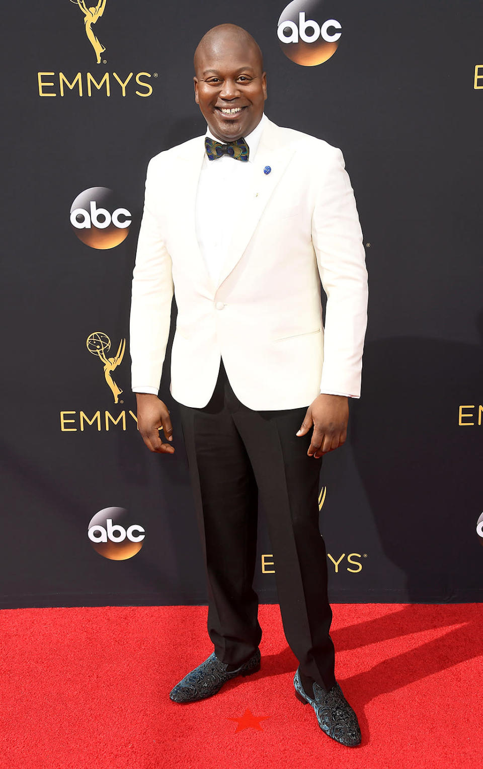 <p>Tituss Burgess arrives at the 68th Emmy Awards at the Microsoft Theater on September 18, 2016 in Los Angeles, Calif. (Photo by Getty Images)</p>