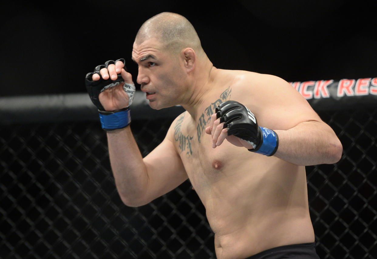 Cain Velasquez is suing the man he alleges molested his son. (Mandatory Credit: Joe Camporeale-USA TODAY Sports)