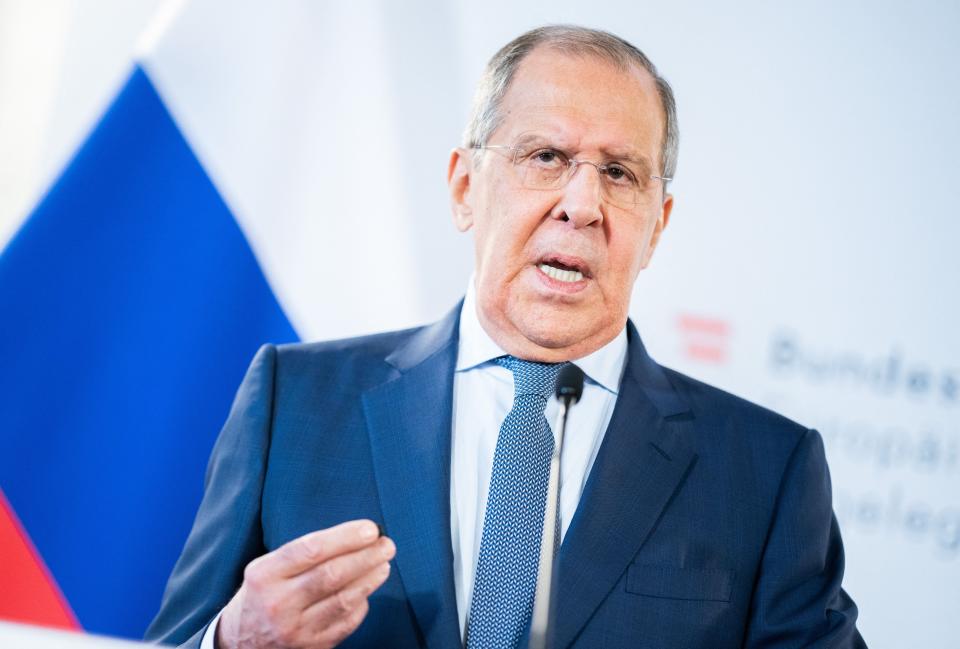 Russian foreign minister Sergei Lavrov (APA/AFP/Getty)