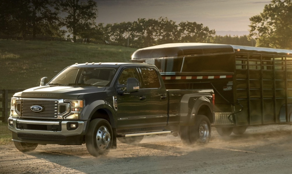 A look at the 2022 Ford Super Duty truck. (Photo: Ford)