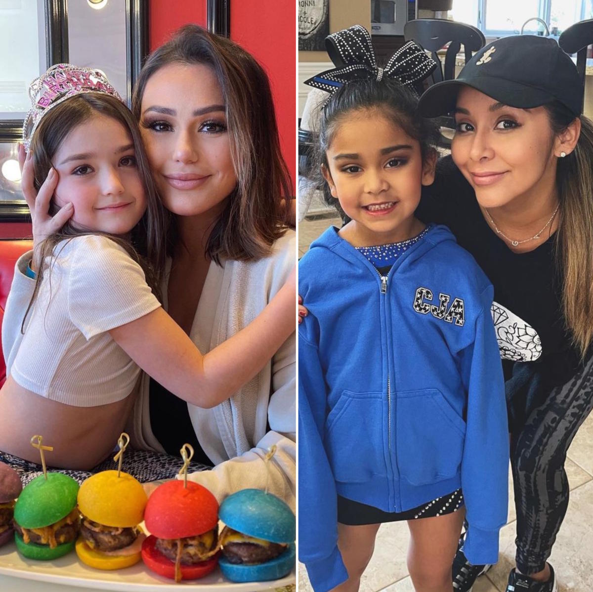 PIC: Snooki & JWoww Celebrate Christmas With Their Daughters