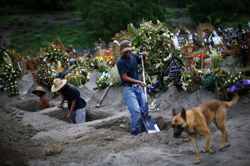 FILE PHOTO: The spread of the coronavirus disease (COVID-19) in Mexico City