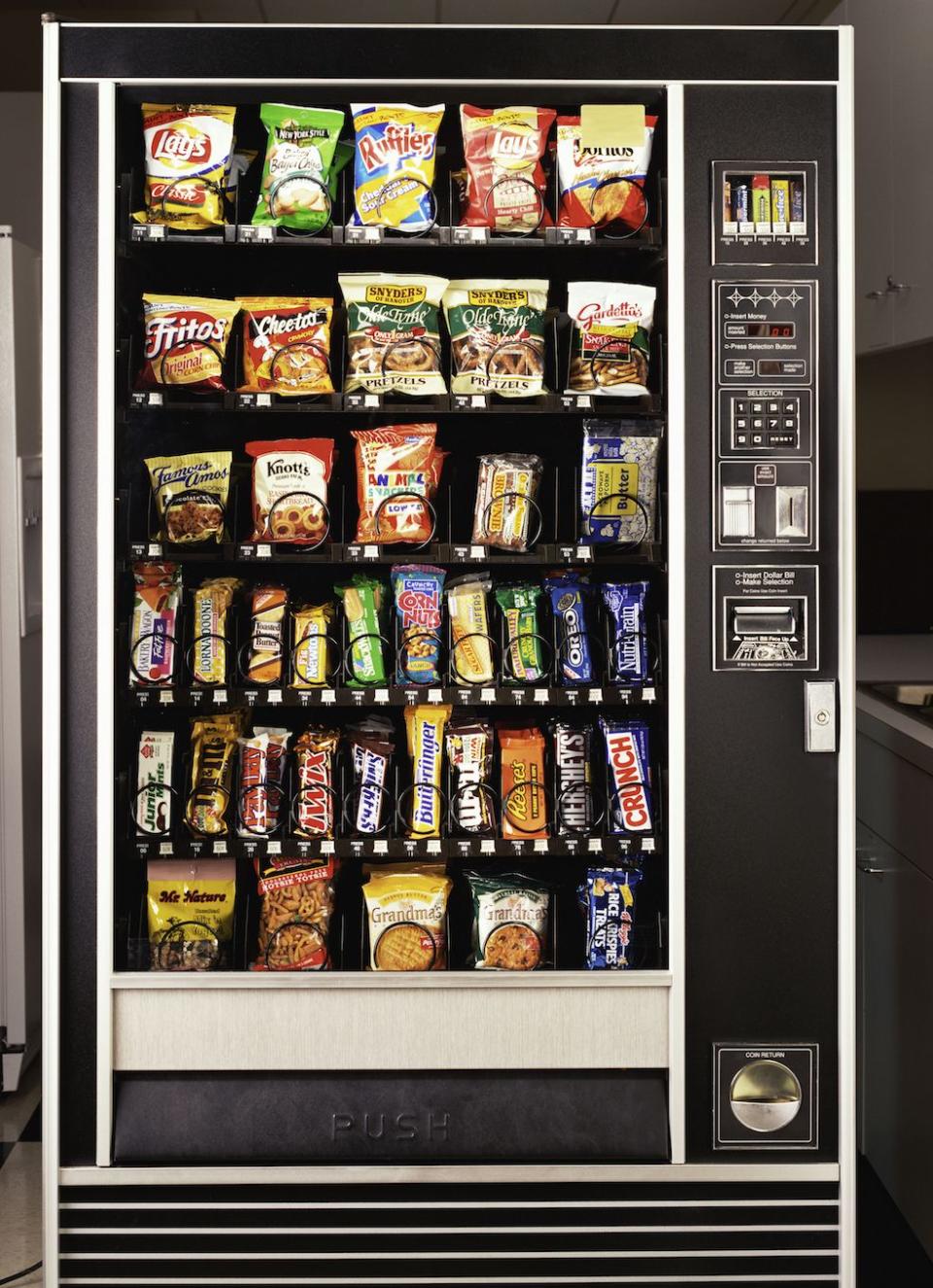 In Washington ... it's illegal to attach a vending machine to a utility pole.