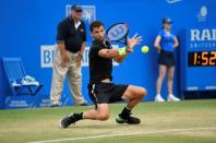 Tennis - Aegon Championships - Queen’s Club, London, Britain - June 24, 2017 Bulgaria's Grigor Dimitrov in action against Spain's Feliciano Lopez during the semi finals Action Images via Reuters/Tony O'Brien