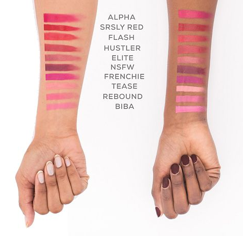 Luxe Shine Lipstick Swatches